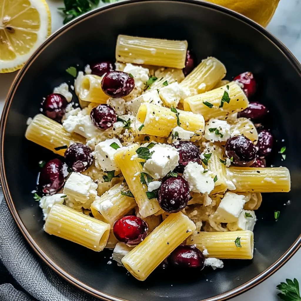 Feta & Cranberry Rigatoni Salad: A Refreshing Summer Delight