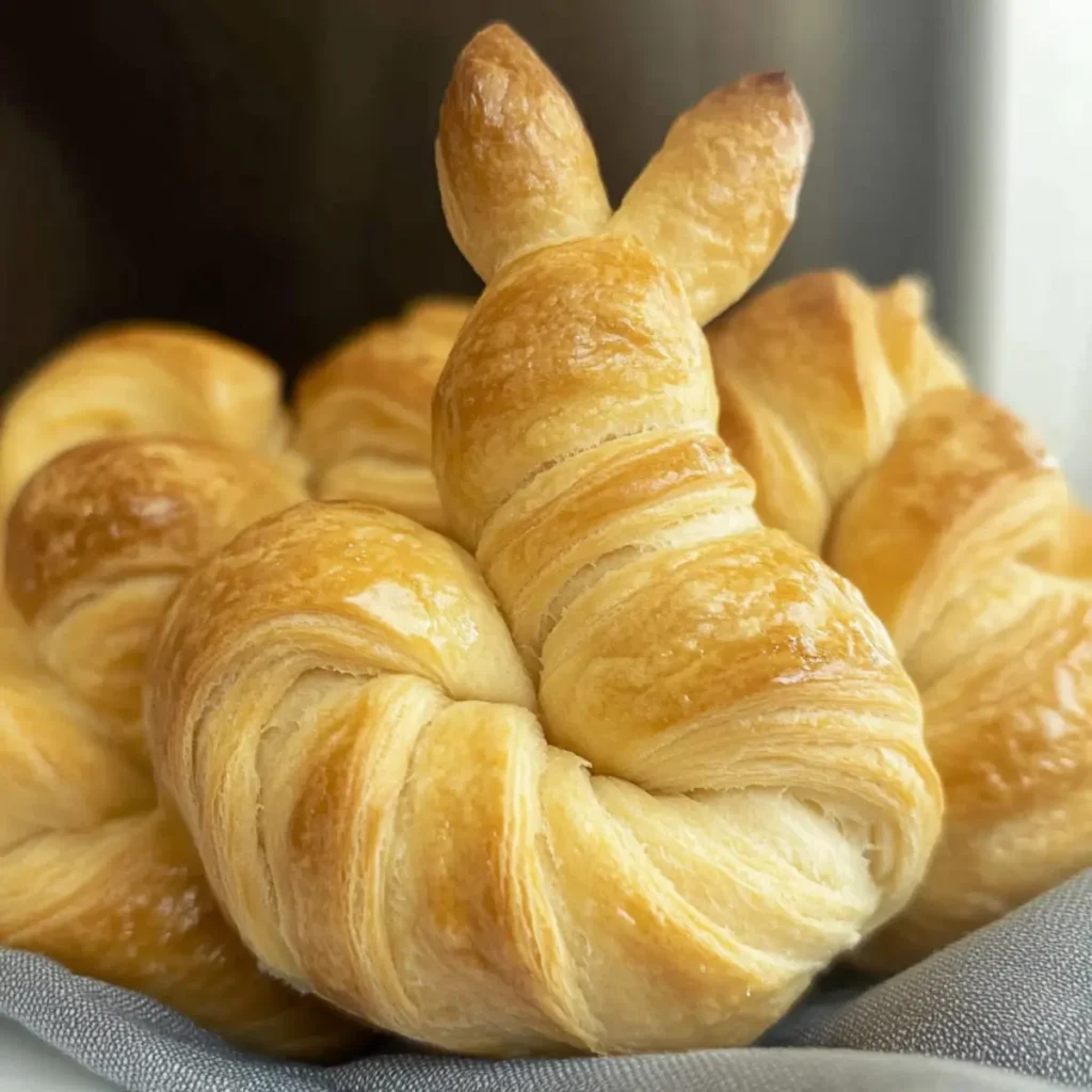 Easter Bunny Crescent Rolls