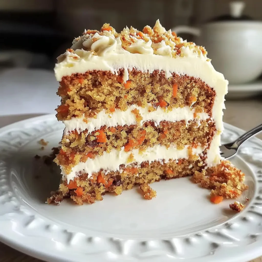 Irresistibly Moist Carrot Cake with Pineapple and Cream Cheese