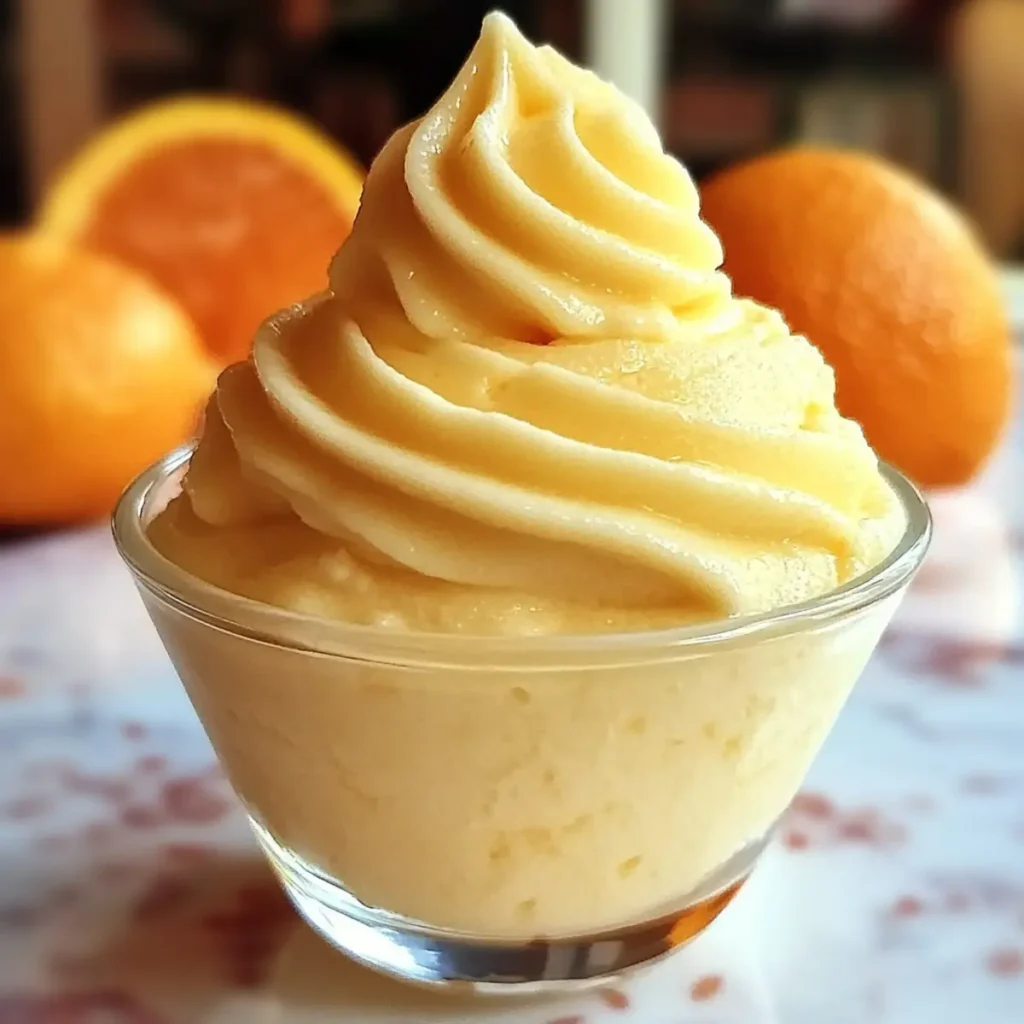 Homemade Orange Dole Whip: Guilt-Free Summer Bliss