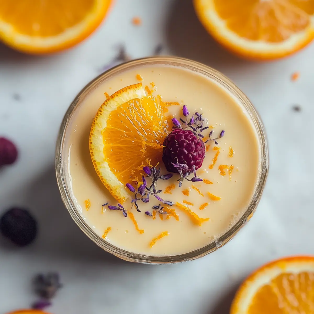 Vegan Orange Posset