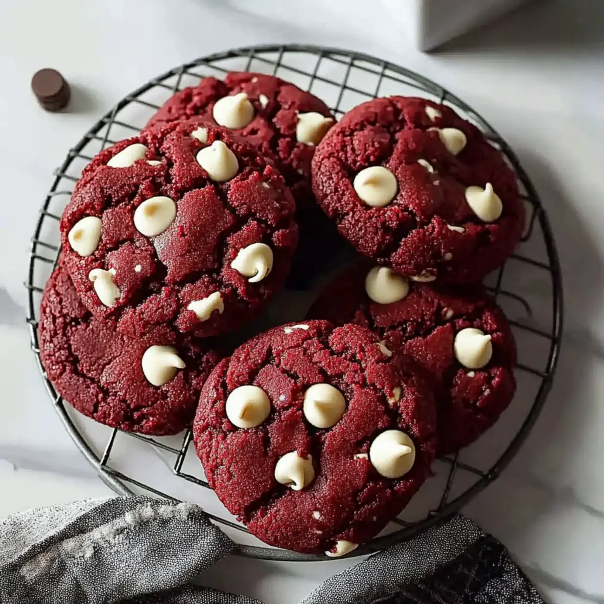 NYC Red Velvet Cookies
