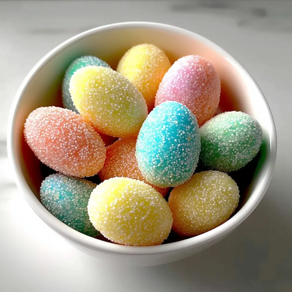 White Chocolate Easter Egg Candies