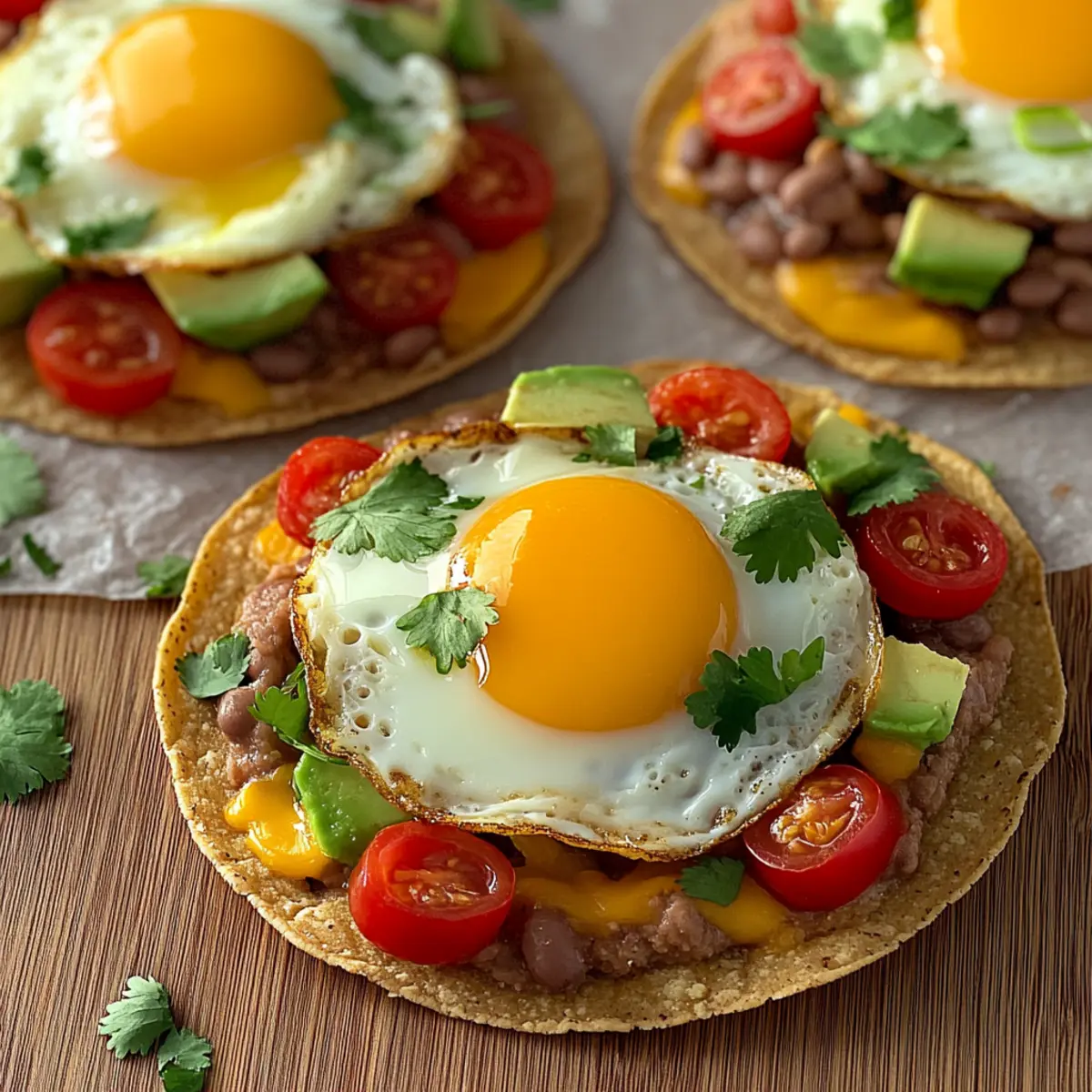 Breakfast Tostadas
