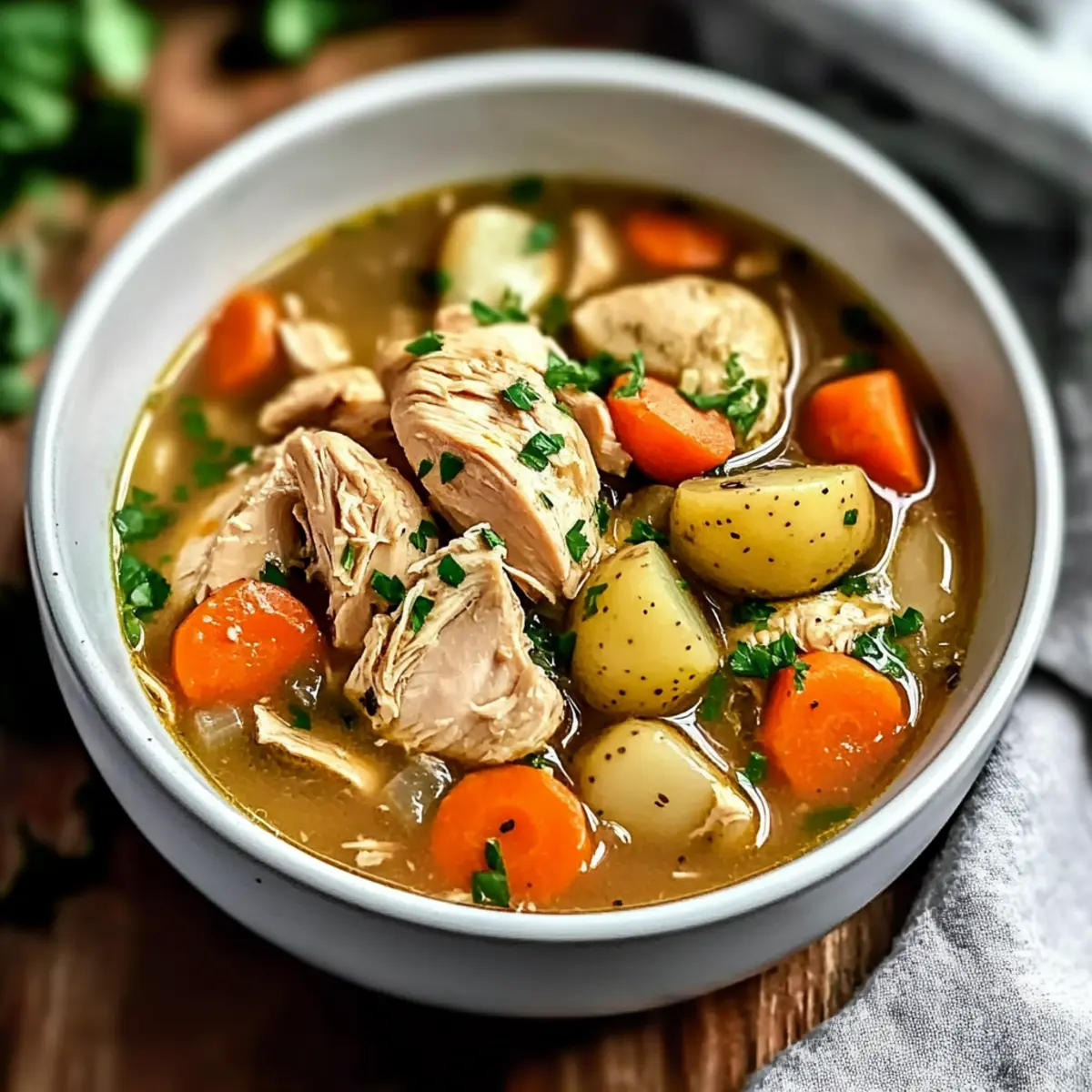 Slow Cooker Chicken Stew