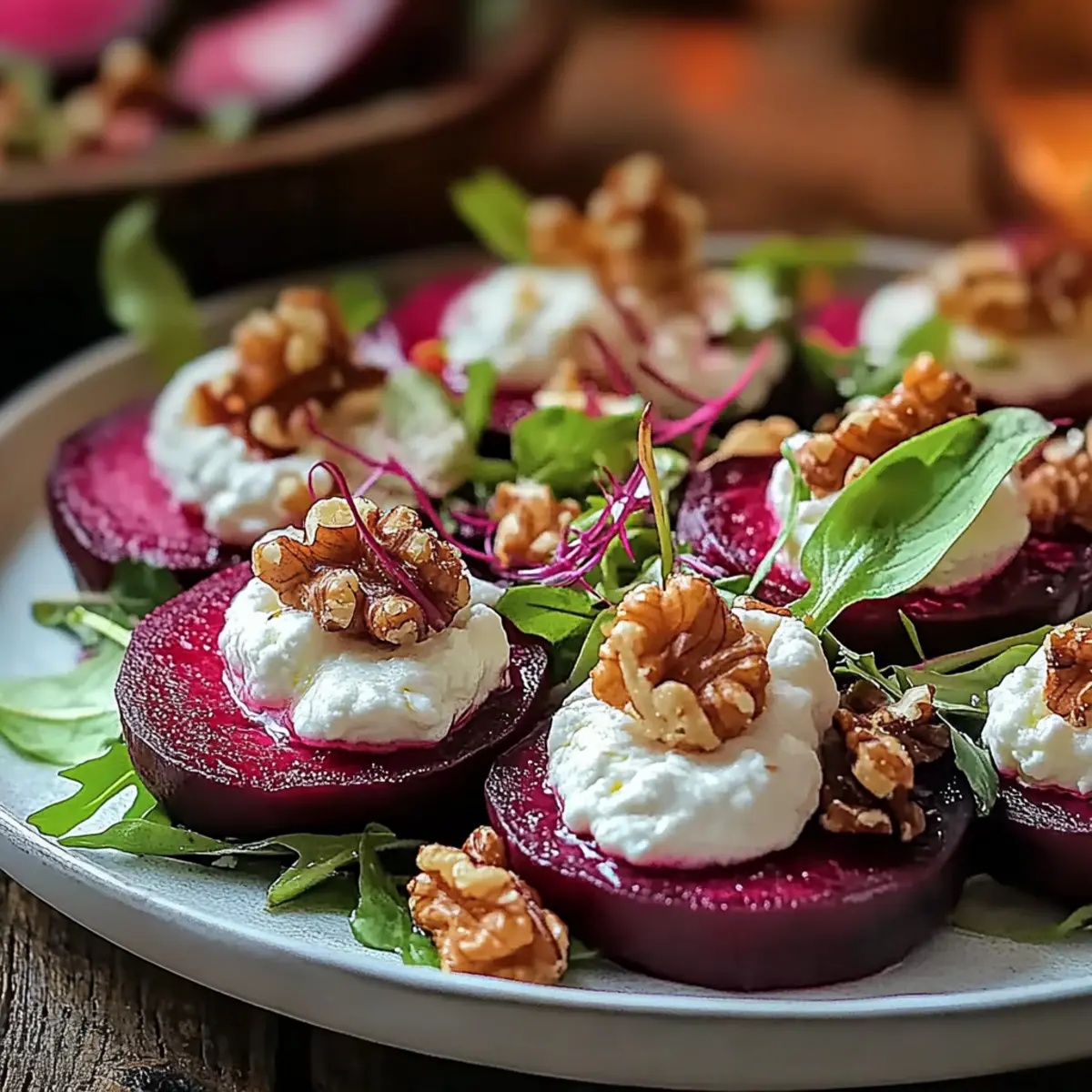 Beet and Goat Cheese Salad