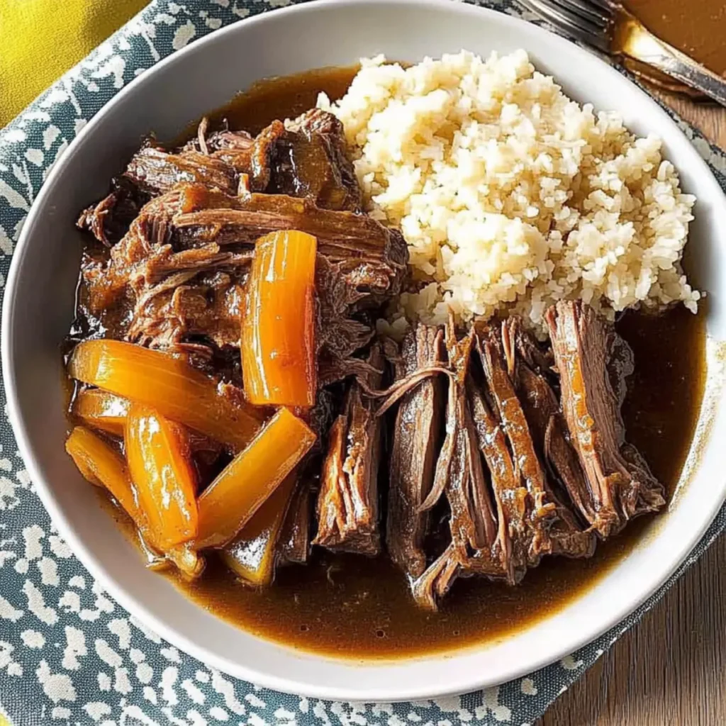 Savory Soy-Ginger Pot Roast for Cozy Family Dinners