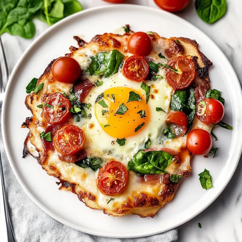 Protein-Packed Breakfast Pizza for a Delicious Start