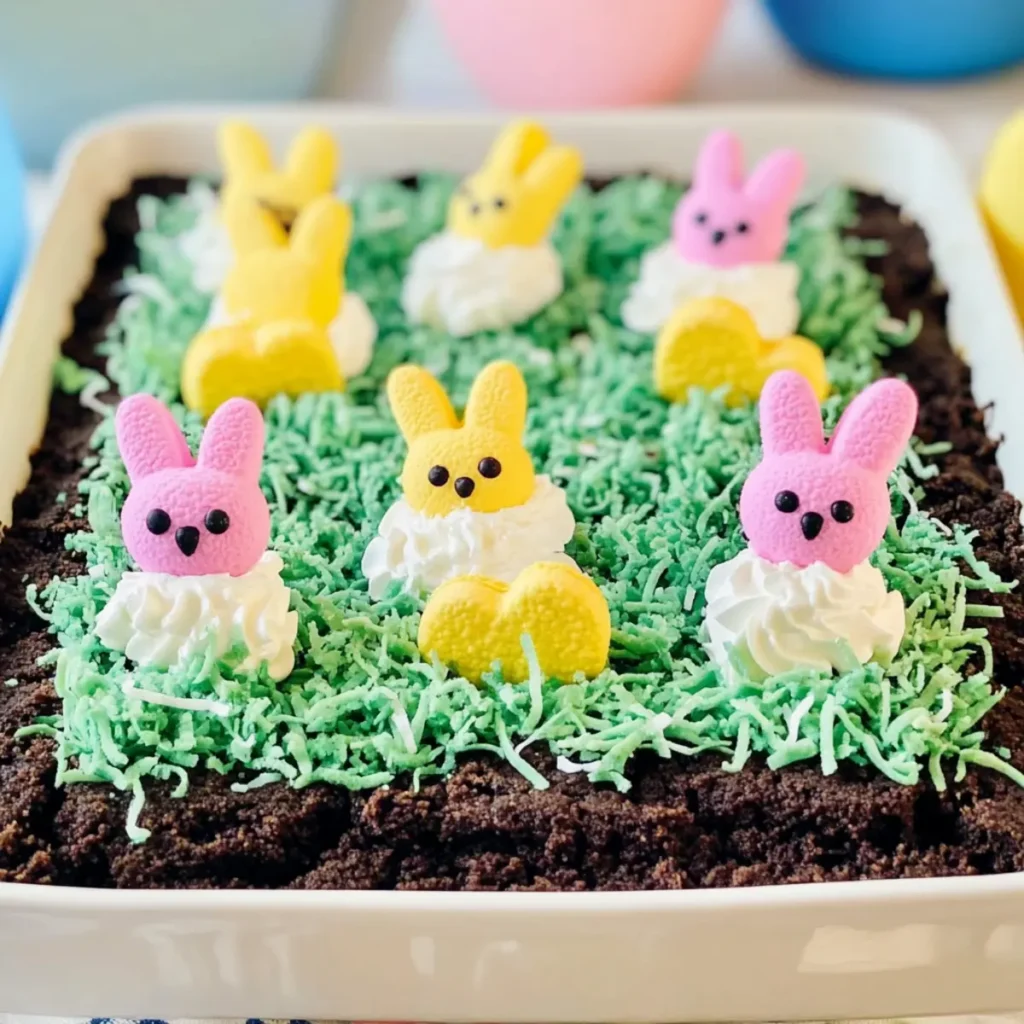 Delicious No-Bake Easter Dirt Cake for a Fun Celebration