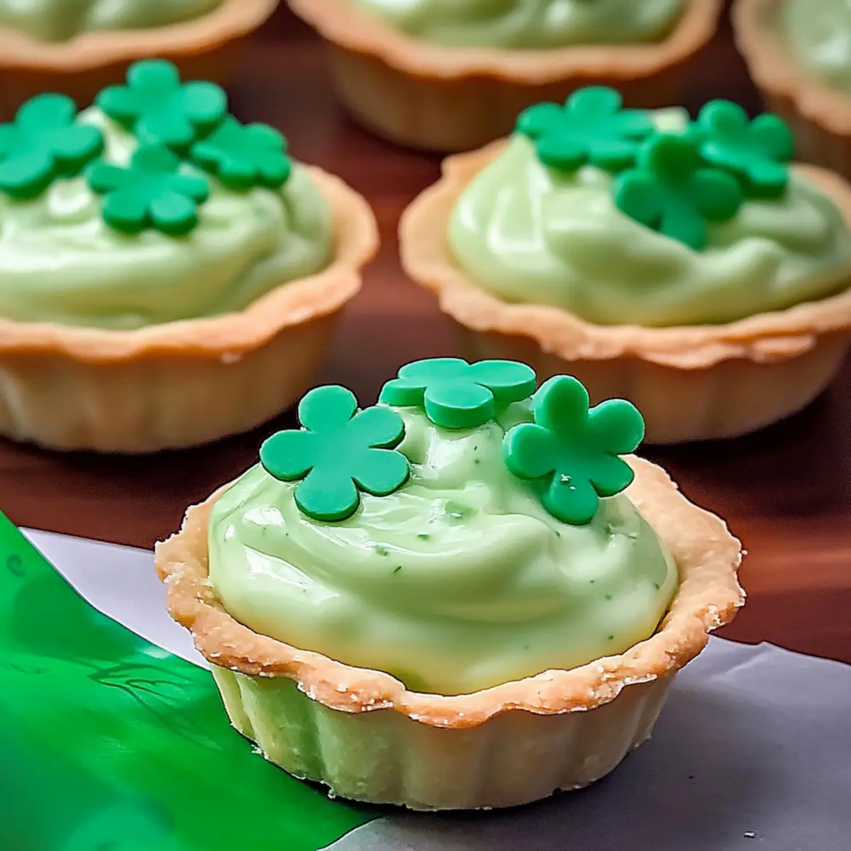 Lucky Shamrock Tarts