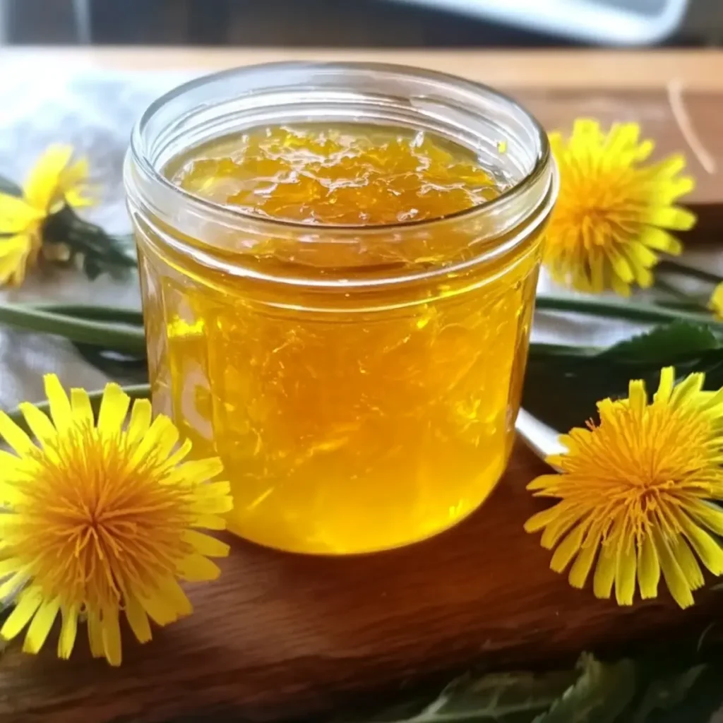 Fresh Dandelion Jelly