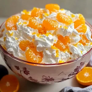 Easter Orange Jello Salad