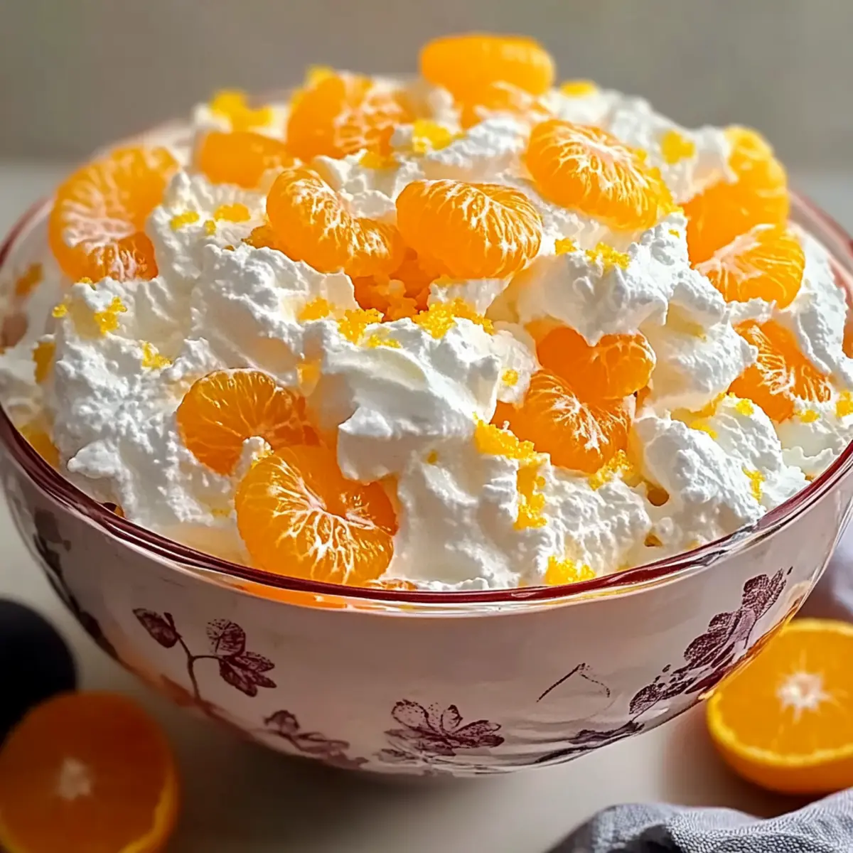 Easter Orange Jello Salad
