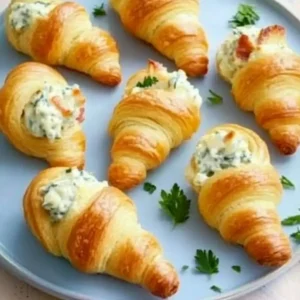 Stuffed Crescent Roll Carrots