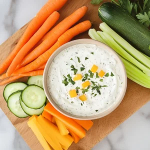 Cream Cheese Veggie Dip