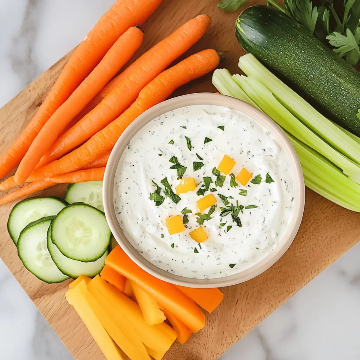 Cream Cheese Veggie Dip
