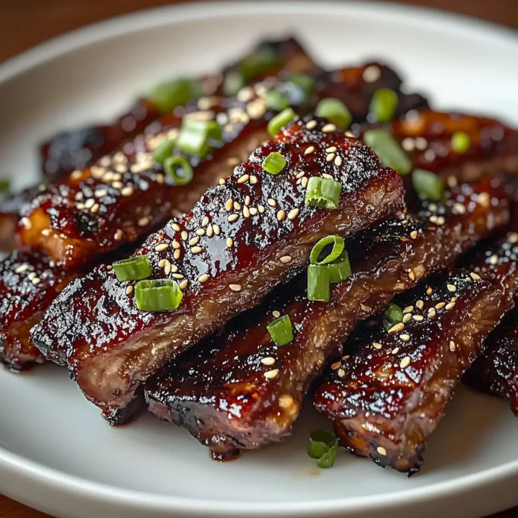 Korean Bulgogi Beef Short Ribs