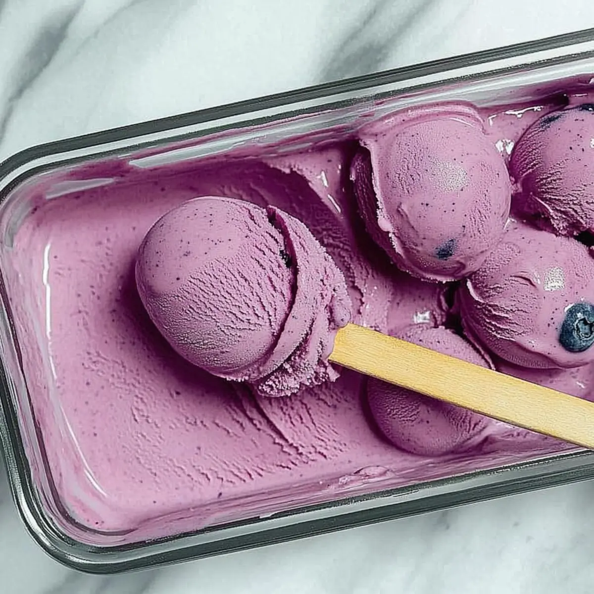 Blueberry Ice Cream
