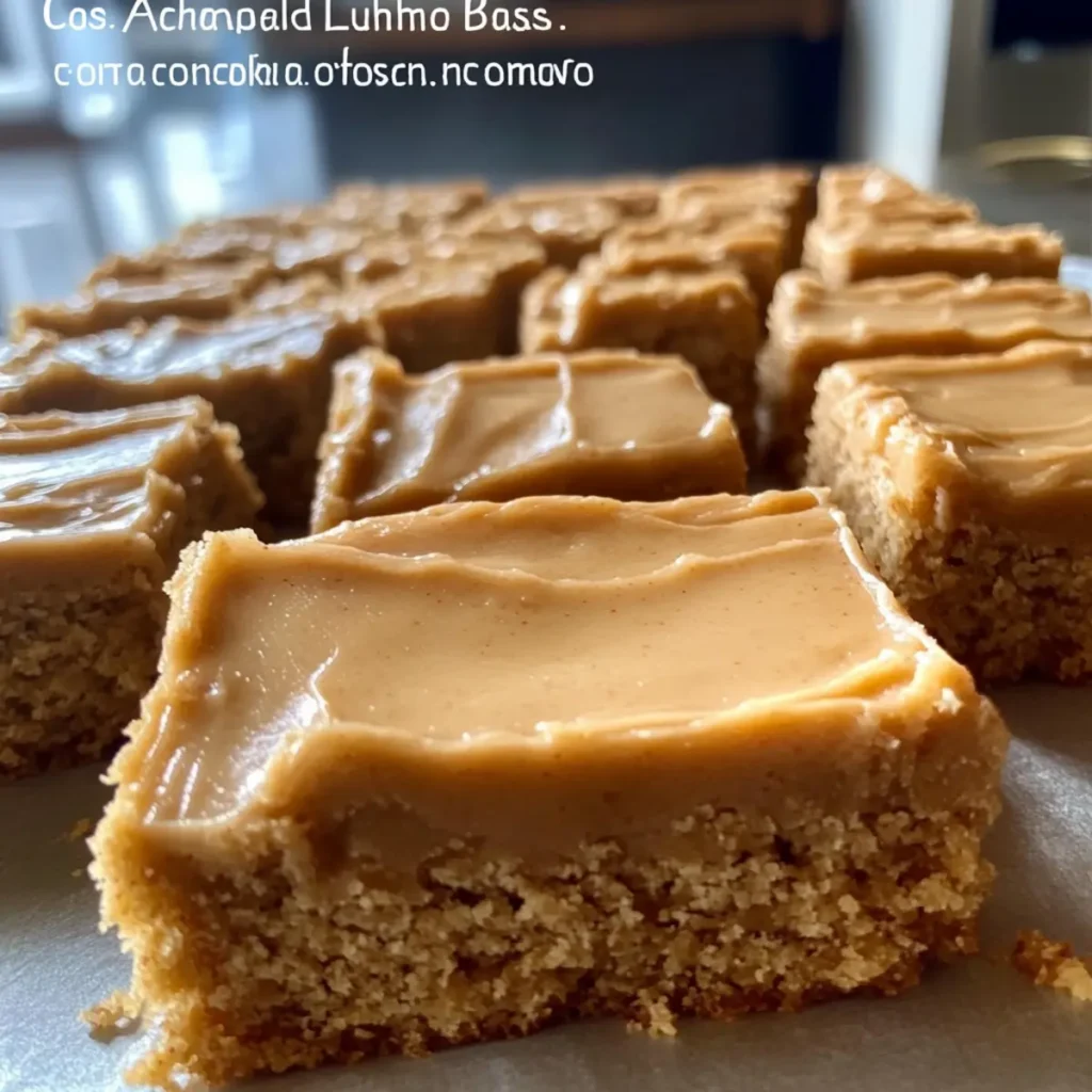 Peanut Butter Lunch Lady Bars