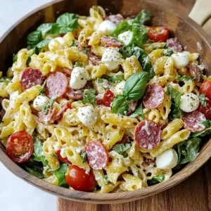 Italian Grinder Pasta Salad