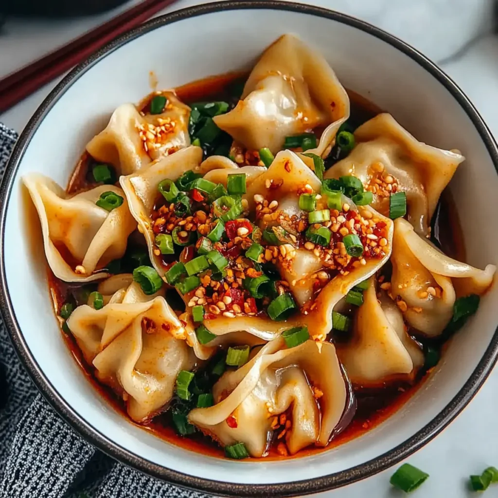 Bold Sichuan Wontons