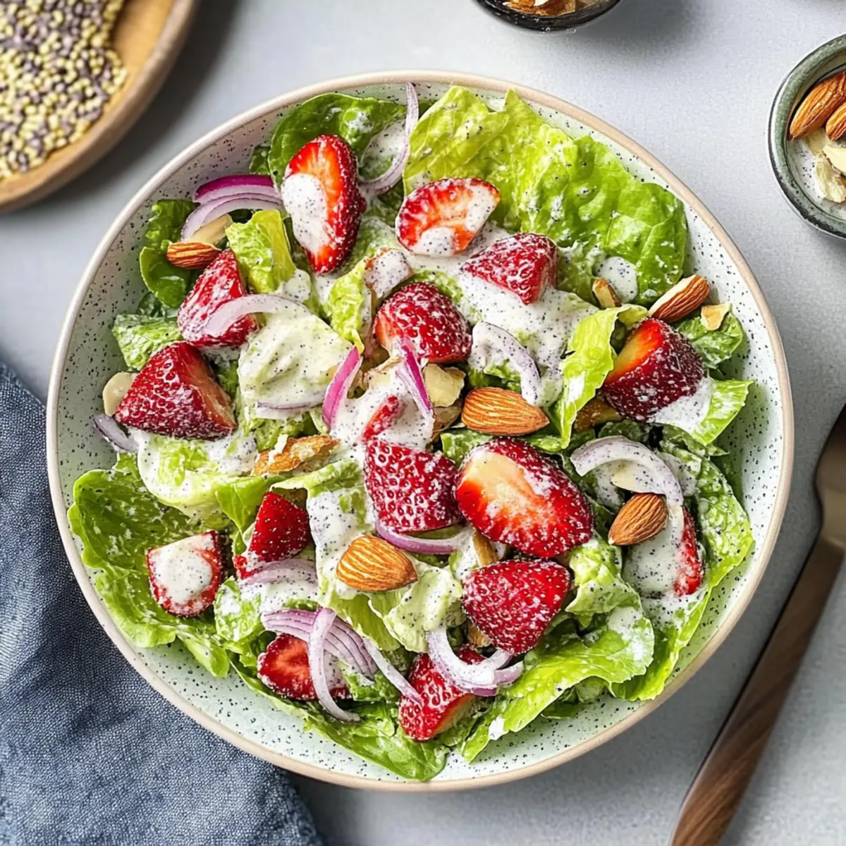 Strawberry Poppy Seed Salad