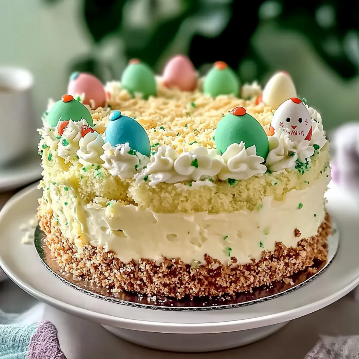 Coconut Easter Cake