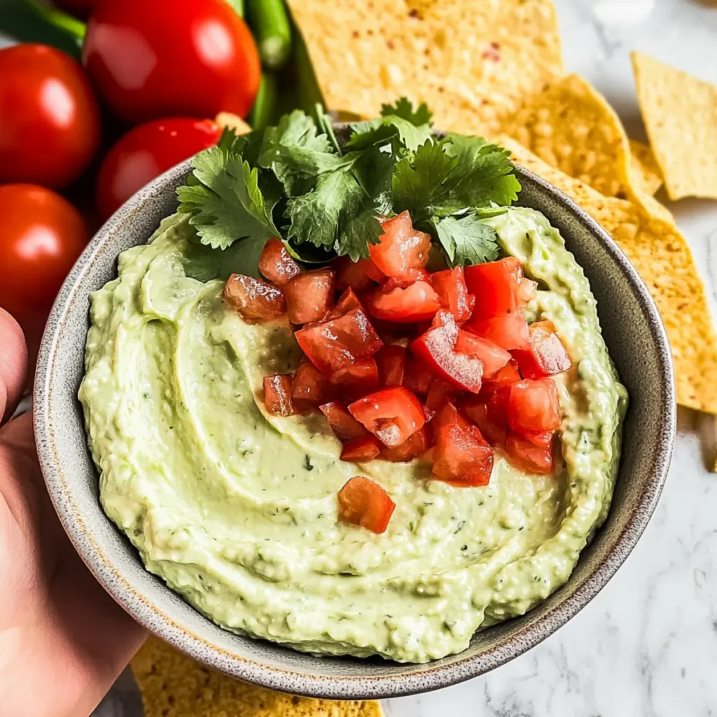 Avocado Cottage Cheese Dip