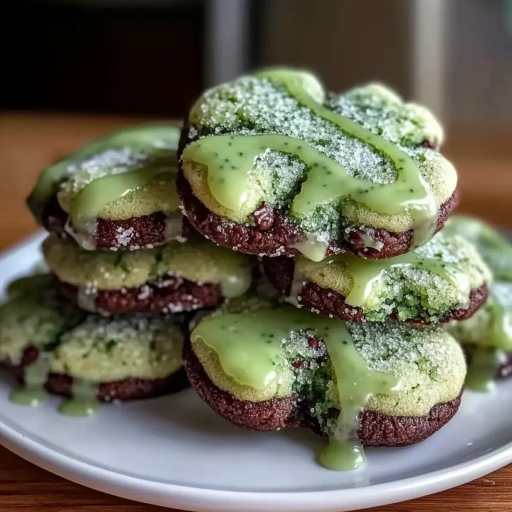 Mint Chocolate Chip Shamrock Cookies for a Festive Treat