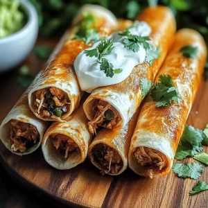 Hatch Chili Chicken Taquito Rolls