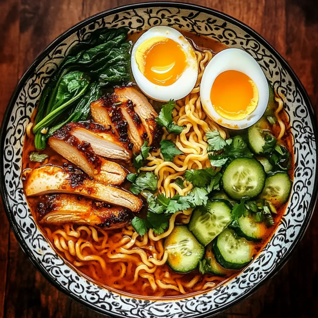 Fiery Chicken Ramen