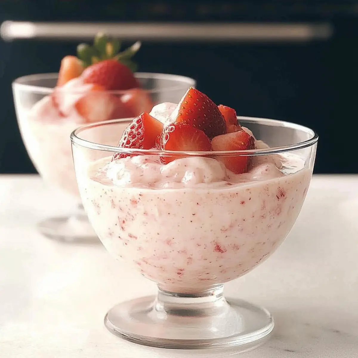 Strawberry Rhubarb Cream