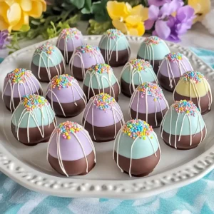 Easter Egg Oreo Balls