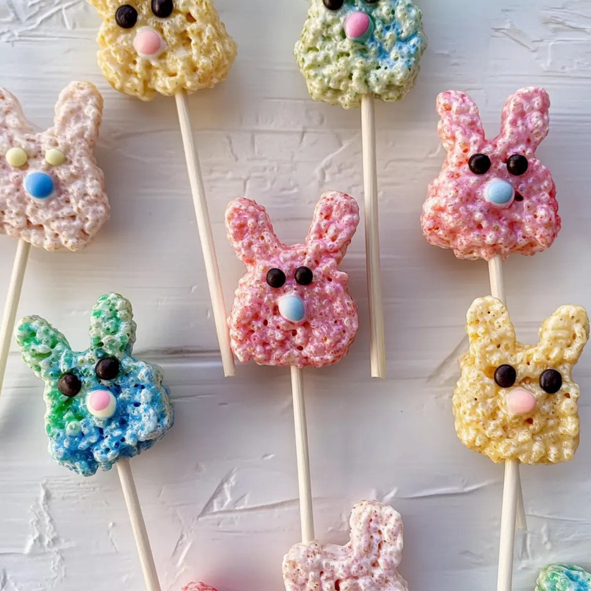 Rice Krispie Treat Lollipop