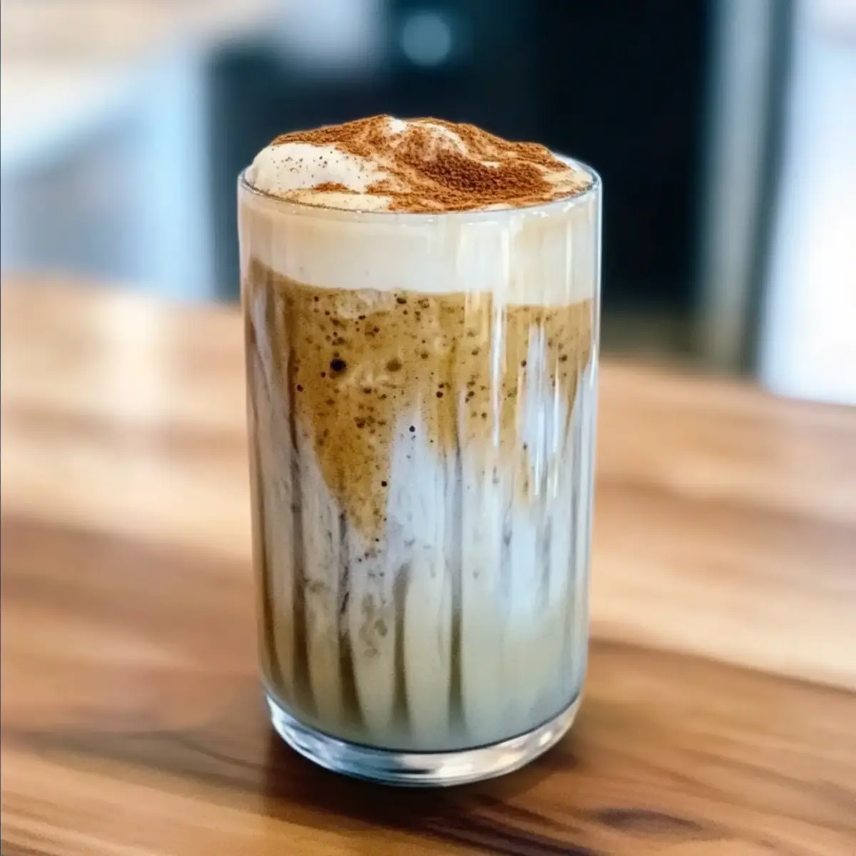 Brown Sugar Cinnamon Hojicha Latte