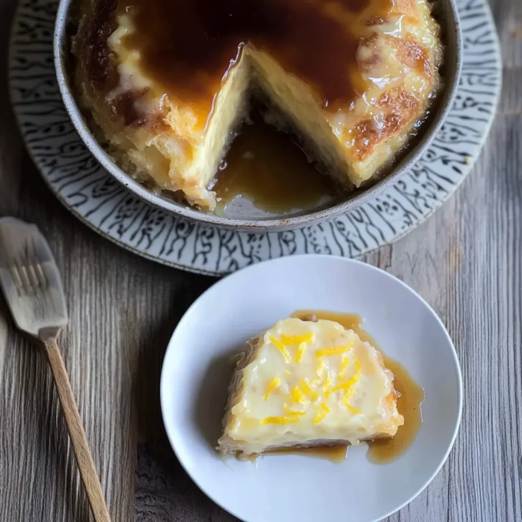 Argentinian bread pudding