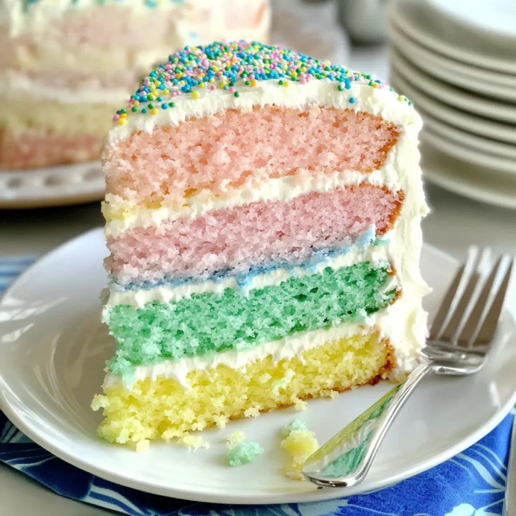 Easy Easter Cake Recipe: A Colorful Delight for Spring Celebrations