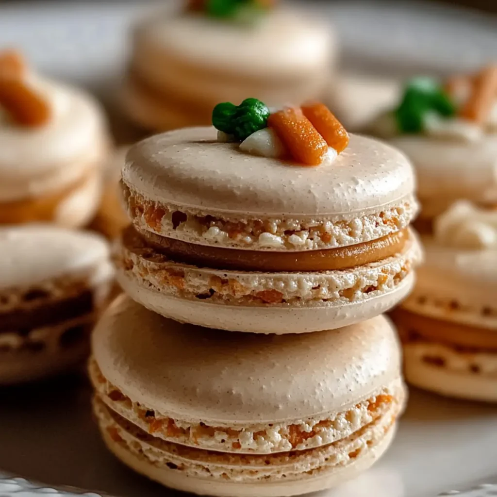Delicious Carrot Cake Macarons Recipe to Wow Your Taste Buds