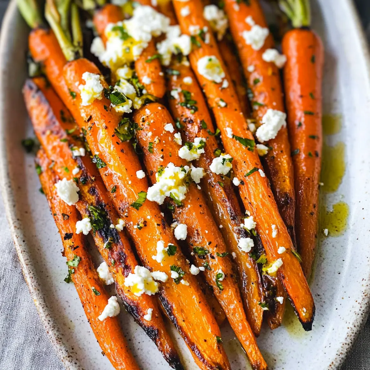 Roasted Heirloom Carrots