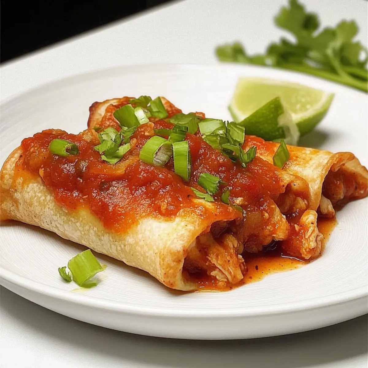 Chicken Chimichangas