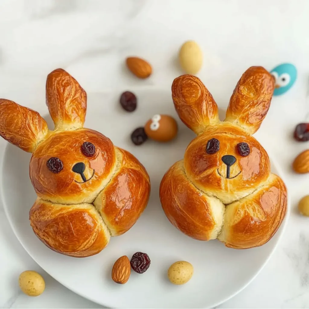 Deliciously Fun Greek Easter Bunny Bread for Your Festivities