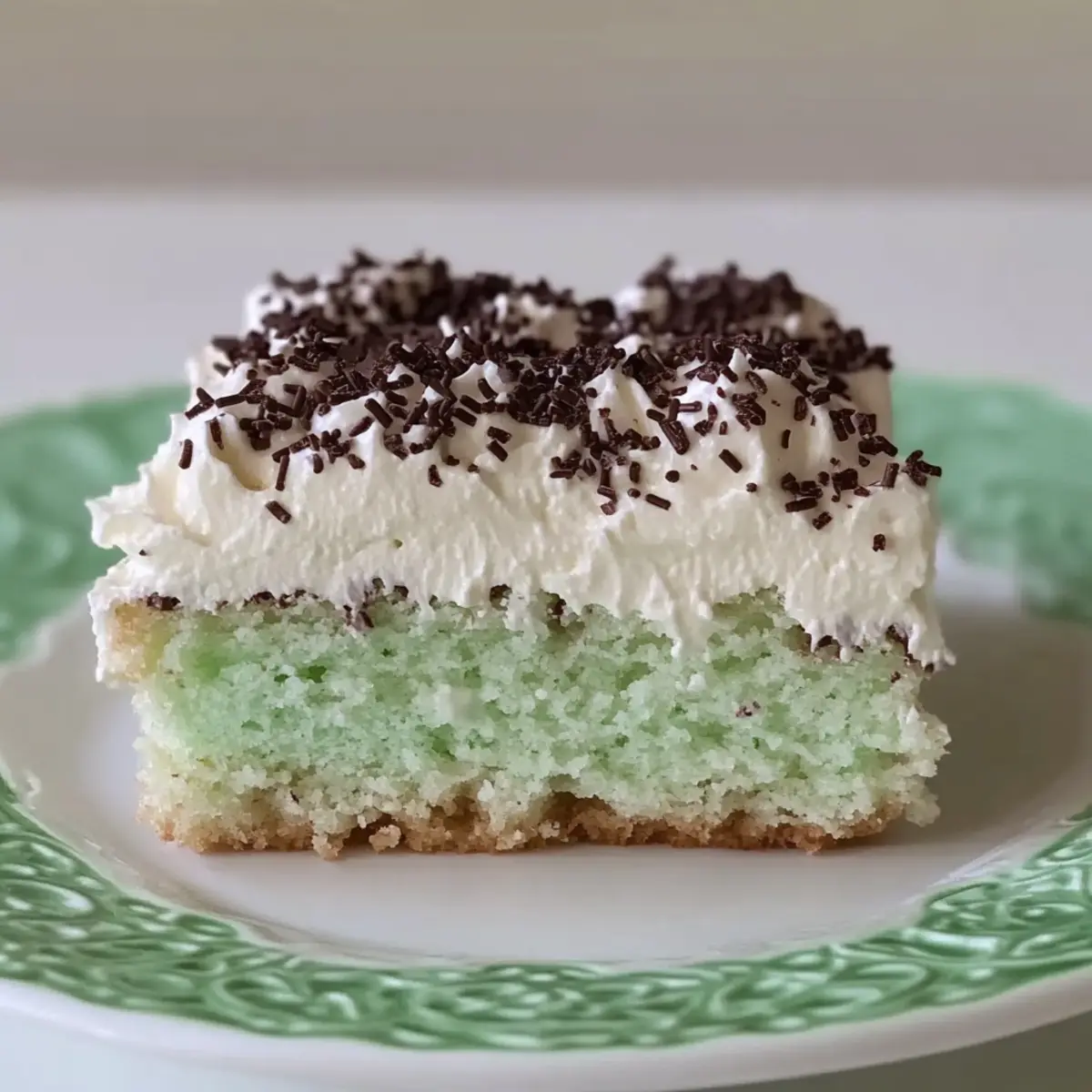 Irish Cream Poke Cake