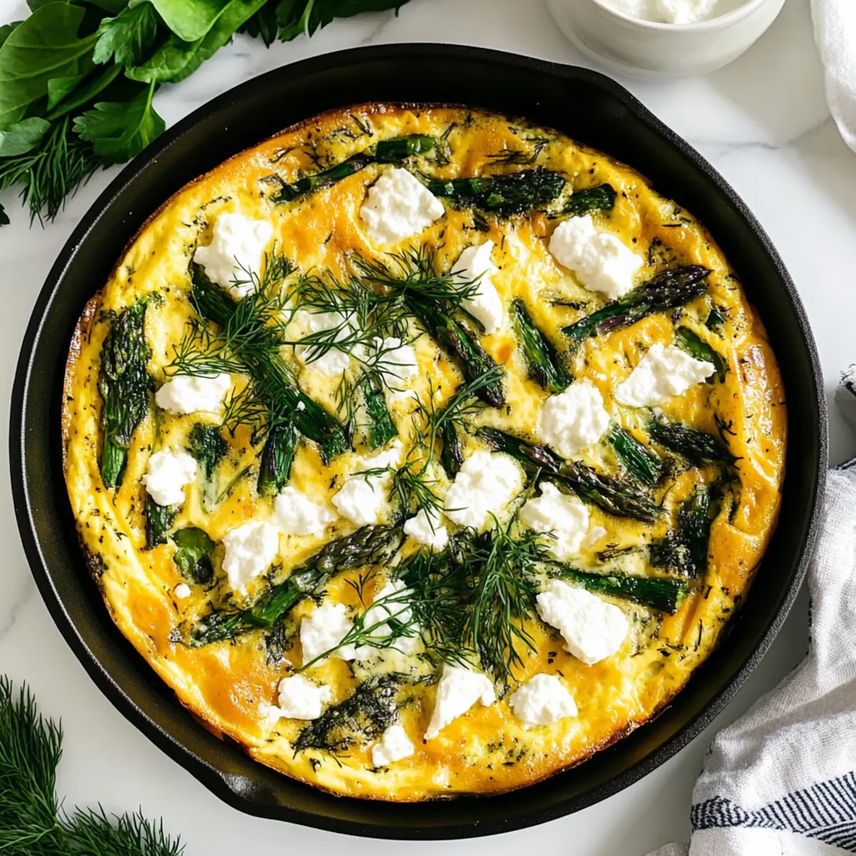 Spring Vegetable Frittata
