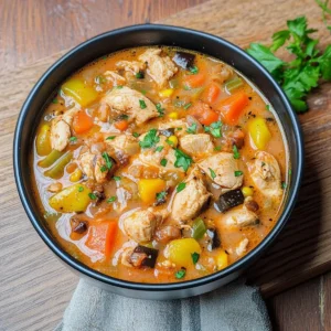 Jerk Chicken Soup