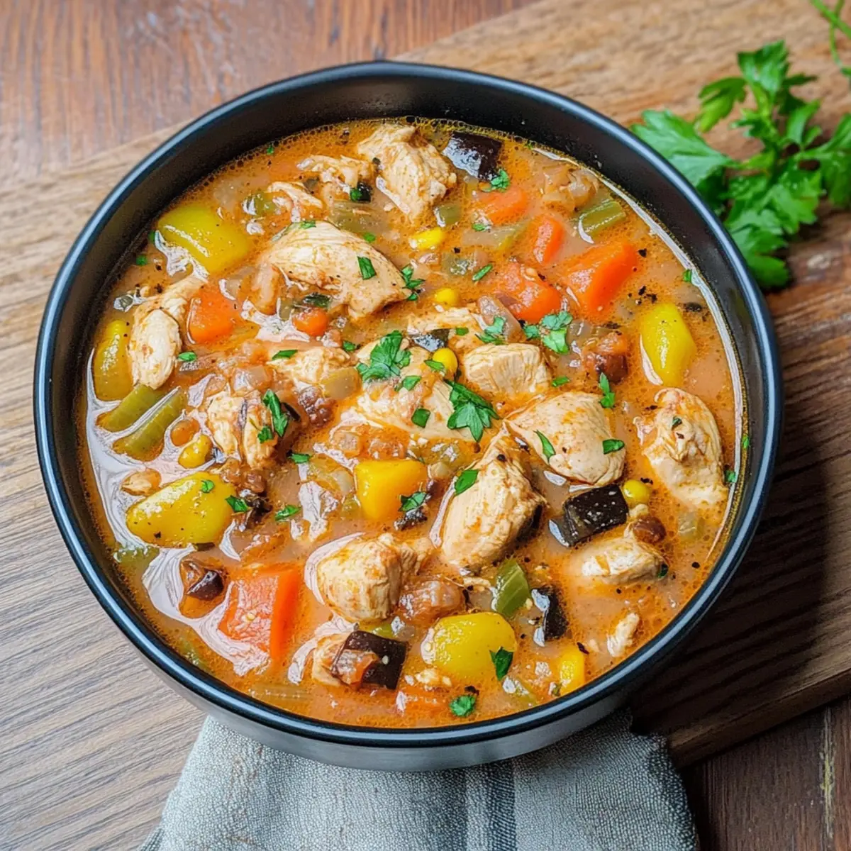 Jerk Chicken Soup