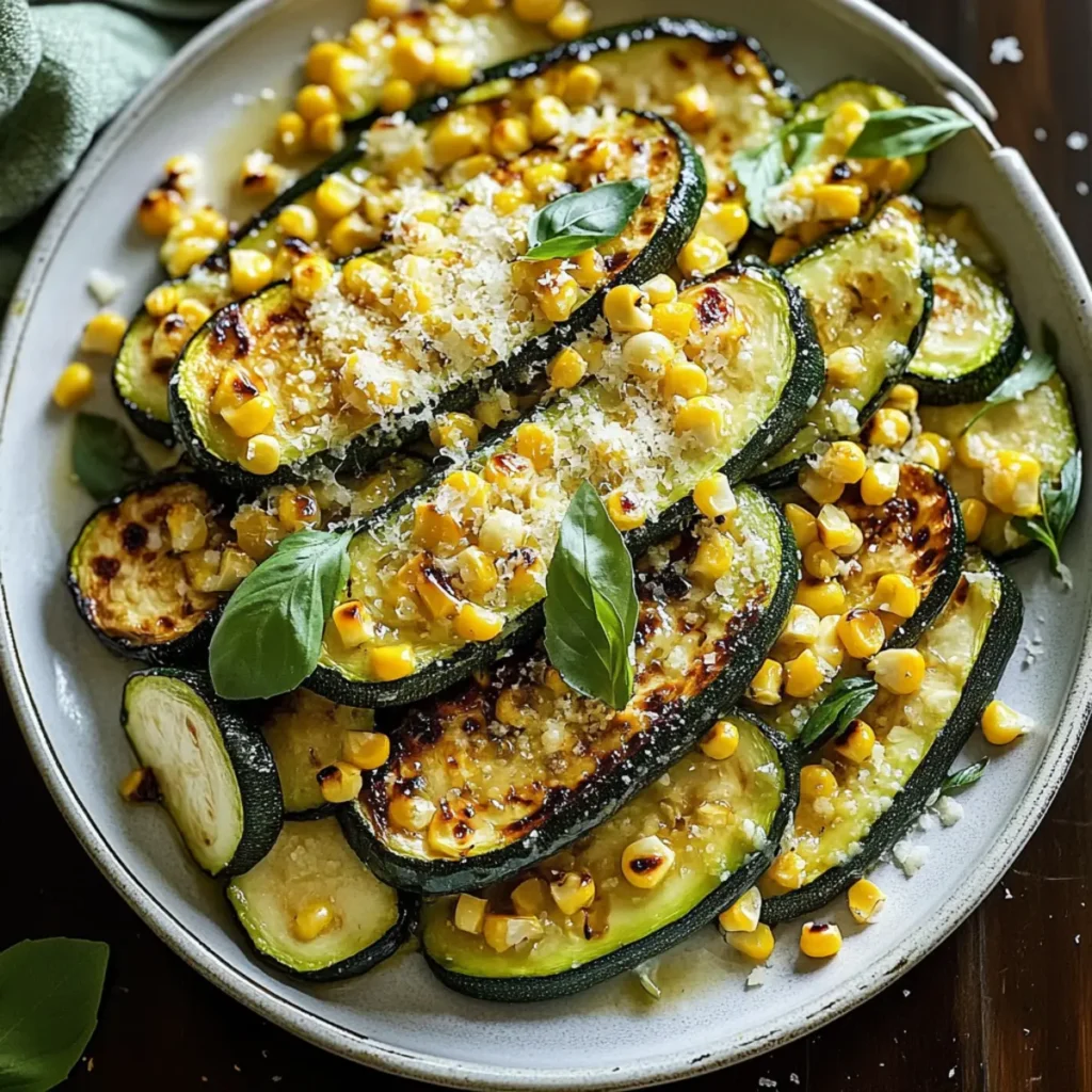 Savory Roasted Zucchini and Corn for Quick Healthy Meals