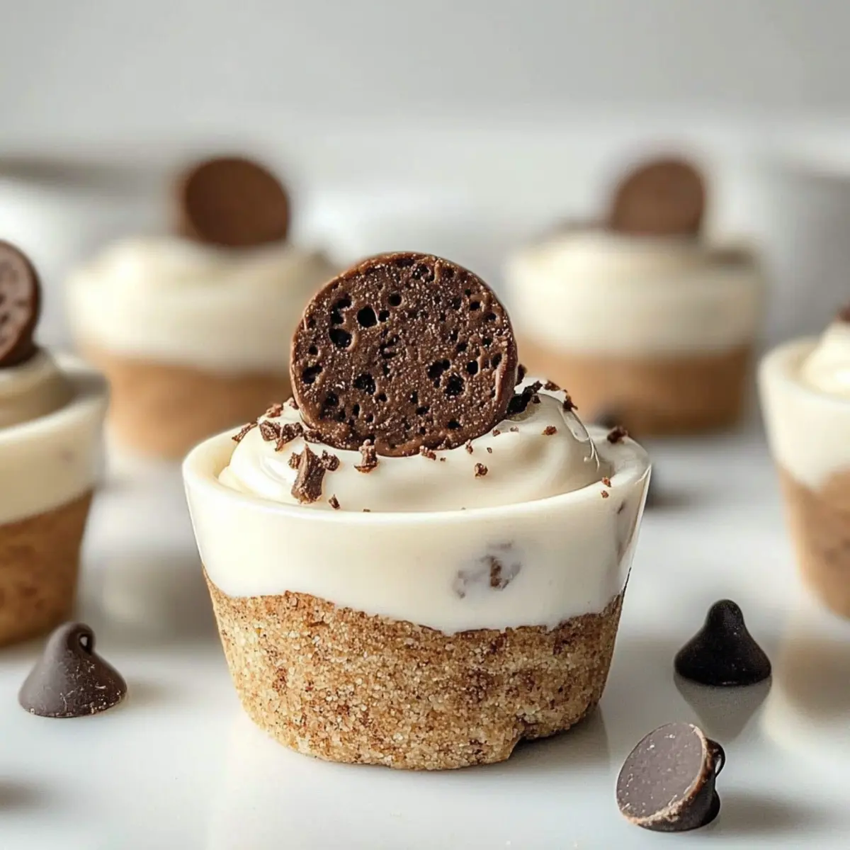Yogurt Cookie Dough Cups