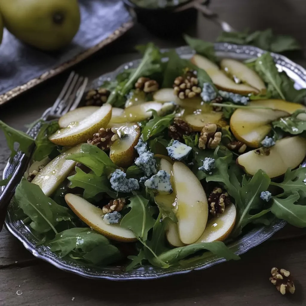 Harvest Salad with Blue Cheese for a Festive Touch