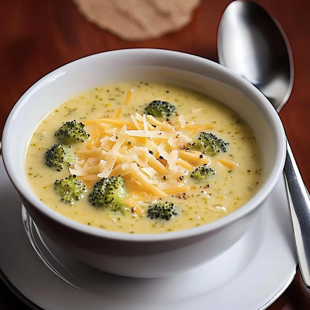 Slow Cooker Broccoli Cheese Soup