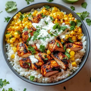 Street Corn Chicken Rice